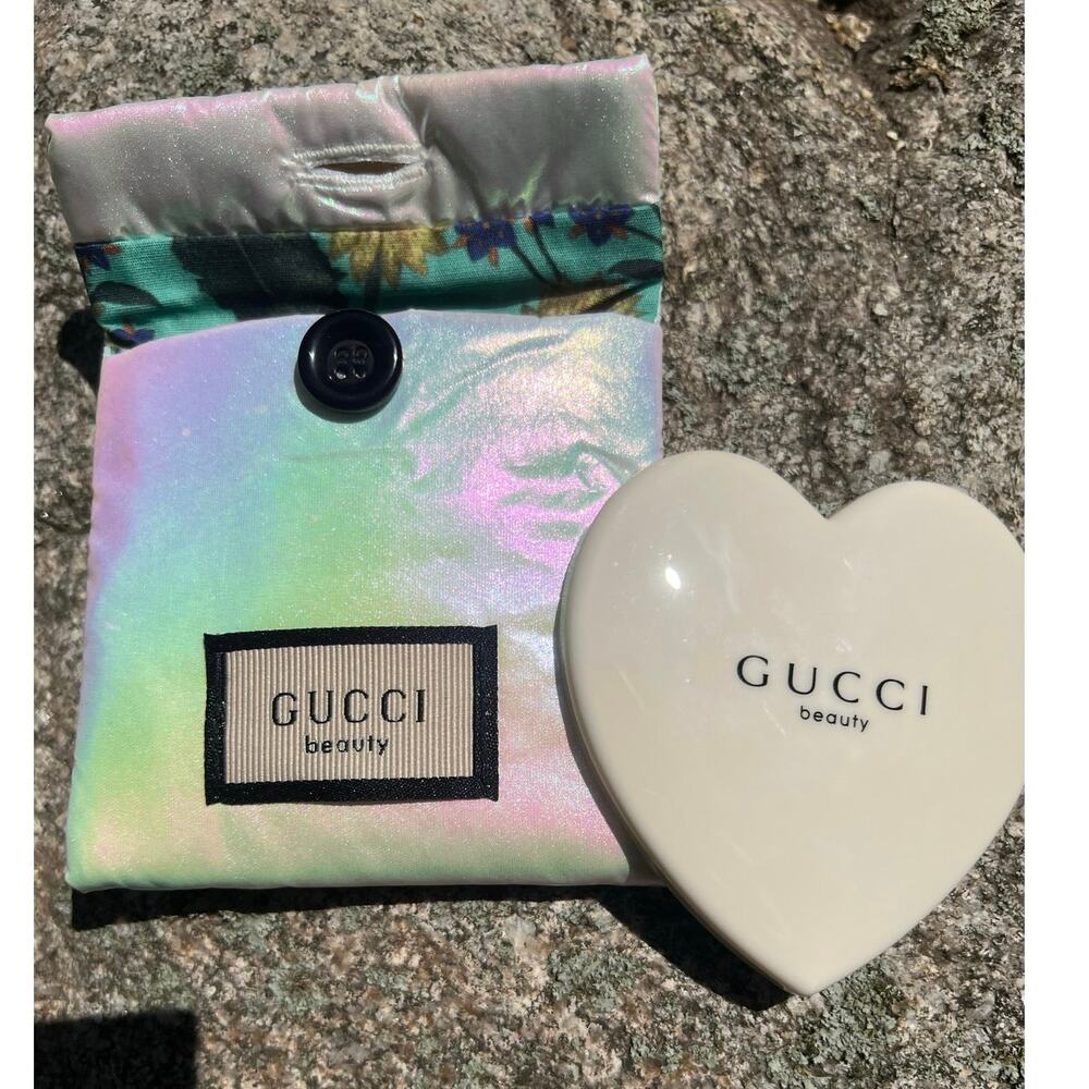 GUCCI Mirror with Button Close Pouch